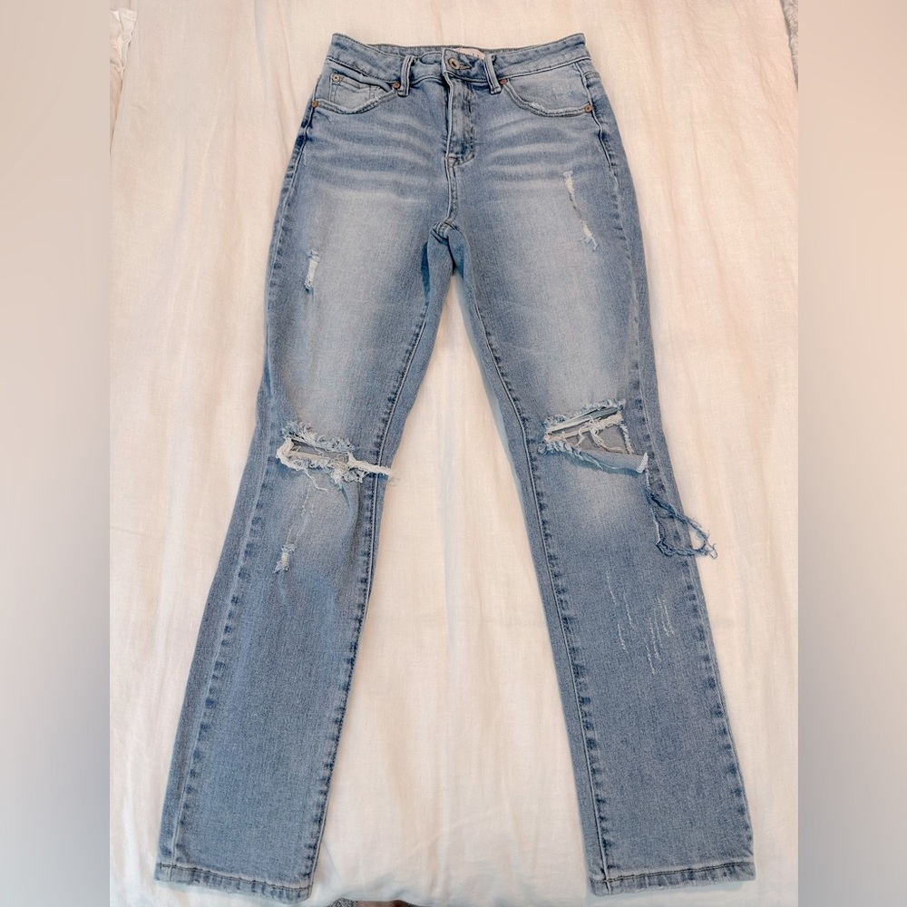 Special A Destroyed Skinny Jeans Size 7